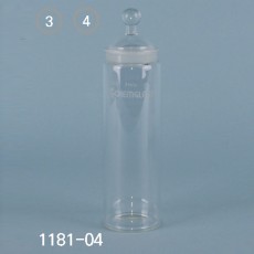 Cylindrical TLC Developing Chamber 원형 TLC 전개조