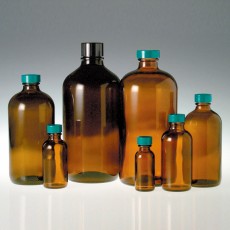 Glass Narrow Neck Bottle 세구병, with Teflon Lined Cap