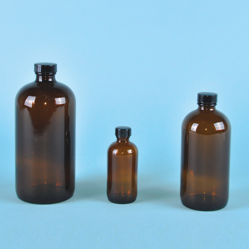Glass Narrow Neck Bottle 세구병, with PE Cone Lined Cap