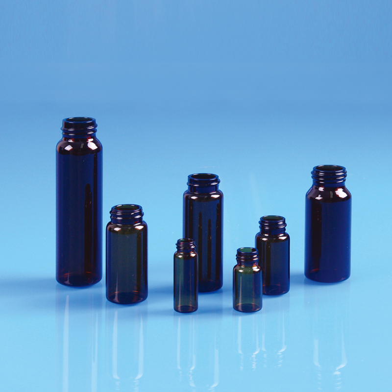 Economy Sample Vial 보급형 투명 바이알, 캡포함