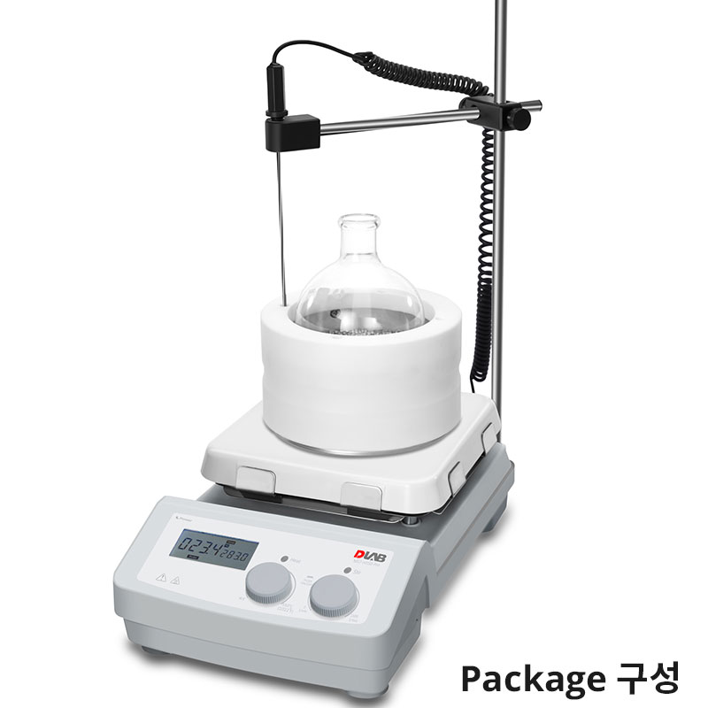 Digital Hotplate Stirrer, 184 × 184 Plate 디지털 고온용 가열 자력 교반기, up to 550℃