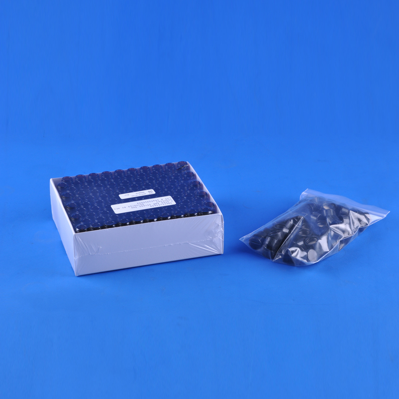 Amber Sample Vial Package 갈색 샘플 바이알, 바이알과 캡 분리 포장형