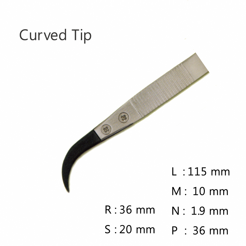 Polymer Tip Tweezer ESD Safe 팁 트위저, SIPEL®,SI-1604B-SA