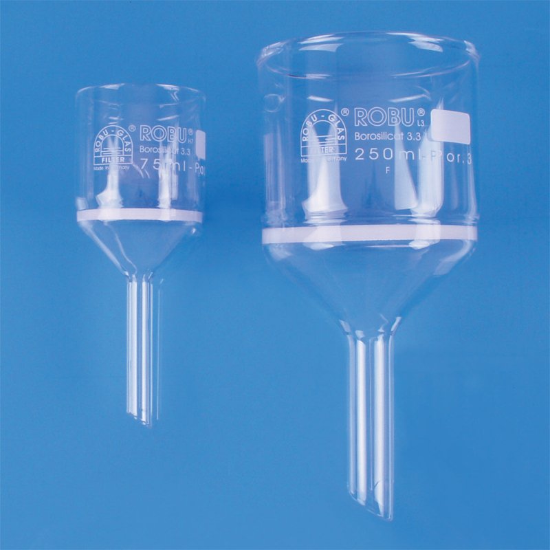 Glass Filter Funnel 깔때기형 글라스 필터, ISO