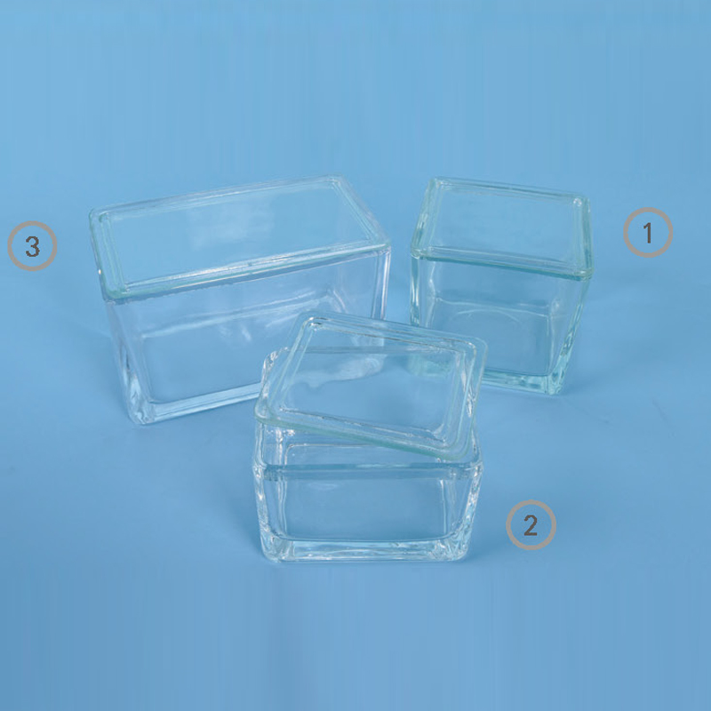 Glass Staining Jar & Rack 유리 염색 쟈와 랙