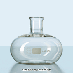 DURAN® Fernbach-type Culture Flask, Large Surface-Area-to-Volume Ratio, 450㎖ & 1,800㎖ Made of Boro-glass 3.3, Standard Necks for 38mm Metal-caps, Fernbach 컬처 플라스크