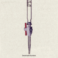 Witeg® Detachable Burettes, with Replaceable PTFE Stopcock, Class B, 25~100mlPTFE 코크 분리형 뷰렛, ISO/DIN, B급