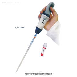 “witeg” WITO Pipet Controller, Non-electrical Pipet Filling, 0.1~100㎖ With Replacement Filter, Lightweight, 피펫 컨트롤러, 편리형