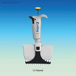“witeg” WITOPET premium Precision Multi-channel Micropipettor, 8- & 12- Channel, 0.5~300㎕, Highest Accuracy, Highest Comfort GILSON-Model, Fit to Gilson Tips & Universal-type Tips, Ergonomics Design, Autoclavable, 프리미엄 정밀 다채널 피펫터