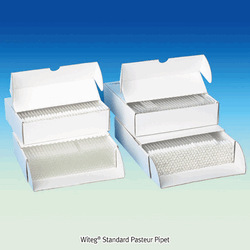 “witeg” Premium Pasteur Pipet, Boro-glass 3.3, Autoclavable, L150 & 230mm With Long Tip, High-quality, 고품질 파스츄어 피펫