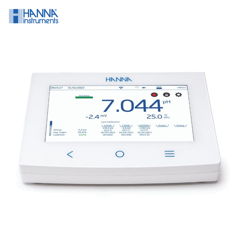 HI 6221 - 탁상용 pH/mV 측정기 (0.001pH)