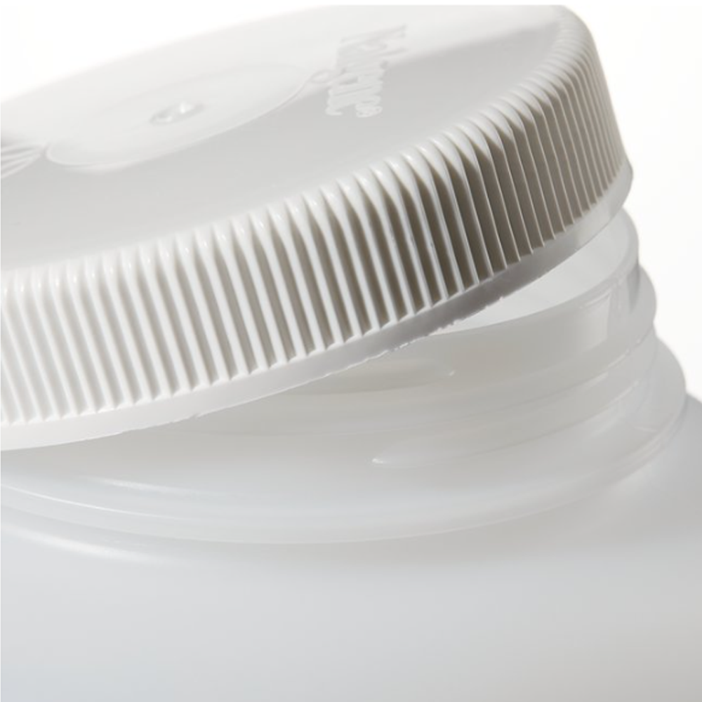 Large Square Wide-Mouth HDPE Bottle with PP Closure, 광구병