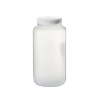Square Wide-Mouth Large PPCO Bottle with PP Closure, 손잡이형 광구병