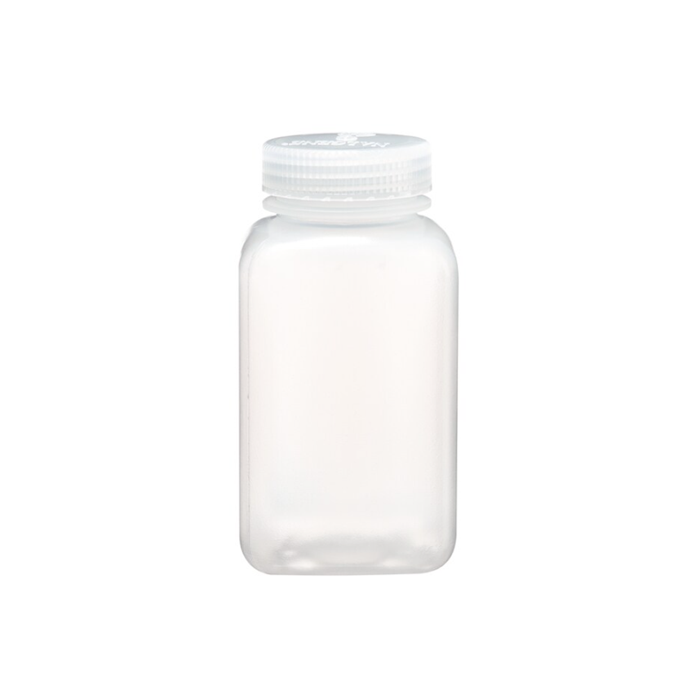 Square Wide-Mouth PPCO Bottles with PP Closure, 광구병