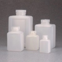 Rectangular HDPE Bottle with PP Closure, 광구병