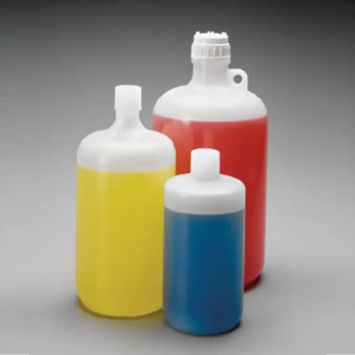 Narrow-Mouth HDPE Lab Quality Bottles with Closure 세구병