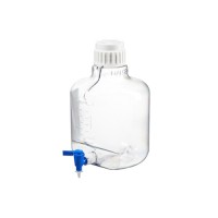 Round Polycarbonate Clearboy™ Carboy with Spigot, 둥근 투명 하구병