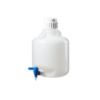 Polypropylene, Carboy with Spigot, 둥근 하구병
