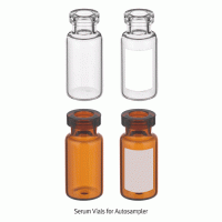 Wheaton® Premium Serum Bottle, 1.5~500㎖ Ideal for Autosamplers & General Purpose, ASTM·ISO·USP, 세럼 바틀