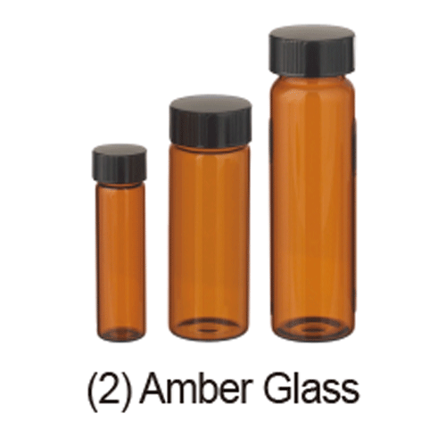 Wheaton® Premium 2~40㎖ Sample Vial-Set, with Caps Attached in Lab-File® Packed in Partitional Cell Tray, ASTM·USP·ISO, 고급형 바이알세트