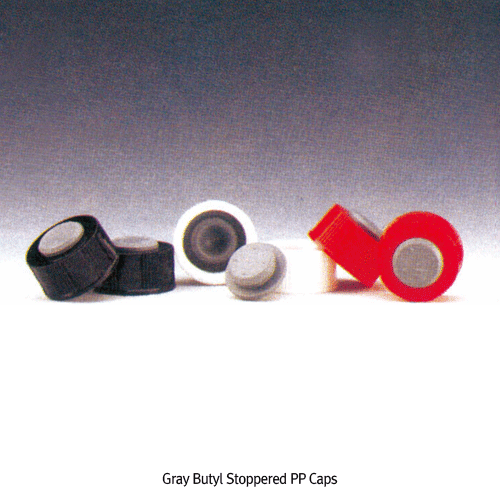 Wheaton® Black Phenolic Screwcaps, Autoclavable, ASTM·EPA·FDA스크류 캡, 바이알 / 바틀 겸용, 흑색 페놀 재질, 내열·내약품성 우수