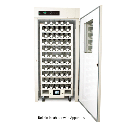 Wheaton® Roller Culture Apparatus, Modula Spacing, 1~9 Decks for 5~45 Bottles, Removable Decks With Bottom Mounted Standard Digital Control System, Belt Driven & Brushless DC Motor, 모듈라 회전배양기