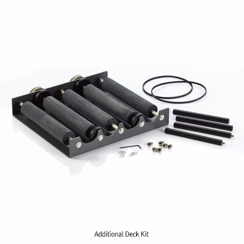 Wheaton® Mini Bottle Roller Culture Apparatus, Bench-top type, 4 Bottles per Deck For Bottle(Φ38~60mm), 3~45 rpm based on Φ38mm bottle, UL·CSA·CE, 탁상용 (최소형 Bottle) 회전배양기