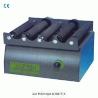 Wheaton® Mini Bottle Roller Culture Apparatus, Bench-top type, 4 Bottles per Deck For Bottle(Φ38~60mm), 3~45 rpm based on Φ38mm bottle, UL·CSA·CE, 탁상용 (최소형 Bottle) 회전배양기