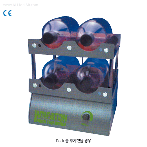 Wheaton® Bench Top Roller Culture Apparatus, 2 Bottles per Deck For Φ108~121mm Bottles, 0.1~3.8 rpm based on Φ110mm bottles, UL·CSA·CE, 탁상용(소형 Bottle) 회전배양기