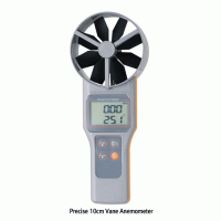 DAIHAN® Precise 10cm Vane Anemometer of Flow·Temp·RH%·Dew-point·Wet Bulb·Air Volume “ANE7” With Optional Air Flow Cones, 0.2~30m/s, -20℃+60℃, 0.1~99.9% RH, D-point & 99,999m3/min., 정밀 아네모메타
