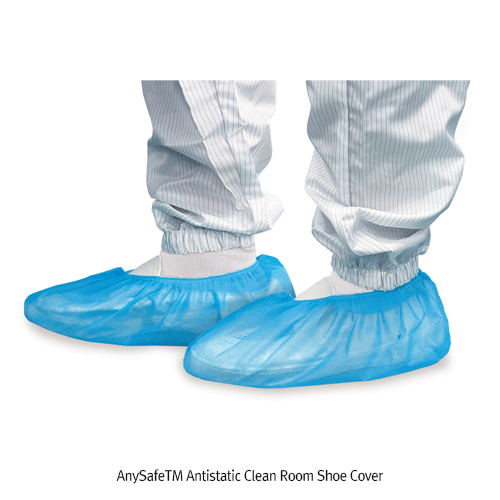 AnySafeTM Antistatic Clean Room Shoe Cover, Non-woven Fabric Clean Class 10,000, 크린룸/정전기 방지 신발 커버