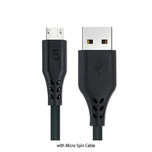 Dual Port Home USB Quick Charger, with 1.2m USB Cable, Output : 5V 2.1A Ideal for Mobile Phone, Battery Charging, 2포트 가정용 고속 USB 충전기