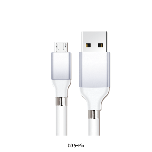 Magnetic Quick Charge Cable, with Magnetic Suction Design, Output 9V/2.0A; 5V/3.0A, L1.8m Ideal for Use in Vehicles and Homes or Outings, 마그네틱 고속충전 USB 데이터케이블