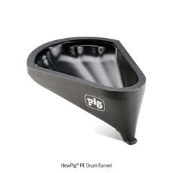 NewPig Drum Funnel, PE, Used for Steel & Poly Drum, 400×450×h200mm Chemical Resistance, 산업용 드럼 펀넬