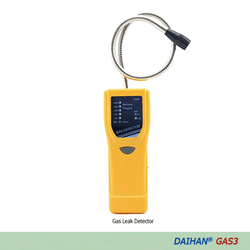 DAIHAN® Methane & Propane Gas Leak Detector “GAS3”, with Alarm, 40~640 ppm With 5-Level Leakage Indicator & Auto-Calibration Function, 메탄 & 프로판가스 누출 검지기
