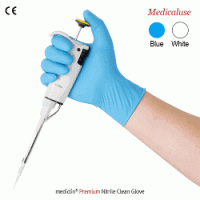 DAIHAN® mediclinTM Premium Nitrile Clean Glove, for Medical & Exam, L240mm, Medicaluse With Textured, Powder Free, Ambidextrous, Premium Grade AQL 1.5, 니트릴 장갑, 실험·의료용