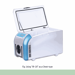 DAIHAN® 4℃~45℃ 20 Lit Mini-Low Temperature Incubator & Shaking Incubator “IR-20 & IRS-20” 2-Step Programmable PID Controlled 0.1℃, Compact Design for Saving Space/Money, Ideal for Culture & Storage of Microorganism/Clone With Cooling/Heating system of Pel