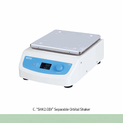 DAIHAN® 20Lit Mini CO2 Incubator & CO2 Shaking Incubator “IC-20 & ICS-20”, 4℃~45℃ & 0~10% CO2 Programmable PID Controlled 0.1℃ & 0.1%, Compact Design for Saving Space/Money, Ideal for Cell/Tissue Culture With Cooling/Heating system of Peltier Element/Auto