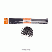 Binding String, Made of Spun Polyester, with Plastic Tip, L70cm Used to Bind or Archive Documents, 고급철끈