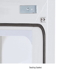 DAIHAN® PP Ductless Filtering Reagent Storage Cabinet “RSC”, Air Circulation System, 240·470·660-Lit. Ideal for Storage of Acid·Chemical·VOCs, With Hybrid Composite Filter · All PP Chamber & Clear PVC Window PP 내산성 필터식 밀폐형 시약장, 에어필터링 순환식, 휘발성 유기화합물·산·염기성 