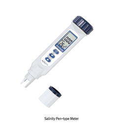 DAIHAN® Pocket Dual Temp. & Salinity Pen-type Meter “SAL3”, IP65 Waterproof With Large Display LCD for Salinity and Temp, 0~70.0ppt, 0℃~50.0℃, 휴대용 염도계, IP65 방수