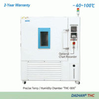 DAIHAN -40℃+100℃ Precise Temp/Humidity Chamber “THC”, 30~98% RH, 155·400·800 Lit With Full Touch Screen Controller, Auto Supplement Water Tank, Viewing Window, Cable Port, 정밀 항온항습기