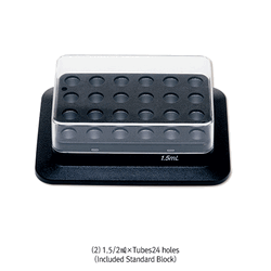 DAIHAN® Precise Thermo Mixing Block/Dry Bath Incubator-Heating·Cooling·Mixing “HCM-100P” With Standard Aluminum Block, Magnet Adhesion Technology, Lid for Heat Preservation, 0.1℃~100℃, ±0.5℃, Up to 1500rpm 히팅·쿨링·믹싱 블록, TFT 디스플레이, 마그넷 블록 간편 탈부착 기능, 기본