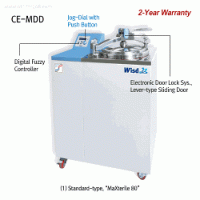DAIHAN-brand® Digital Fuzzy-control Autoclaves, “MaXterile™”, Standard & Recorder-type, 47-/60-/80-/100-LitSteam Strtilizer, Electronic Door Lock Sys., Lever-type Sliding Door, Steam Condensing Mechanism, Max.2 kgf/cm2, up to 132℃전자동 고압 멸균기, 전자식 도어 잠