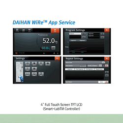 DAIHAN® SMART Precise Temp/Humidity Chamber “STH”, 155·305·420·800 Lit With Smart-LabTM, Auto Supplement Water Tank, Touch-Screen LCD, CFC-Free, -20℃ to 100 ℃, up to 98% RH, 스마트 항온항습기
